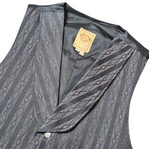 VTG Wahmaker Men's M Western Vest Ranch‎ Cowboy Made In USA Frontier Clothing